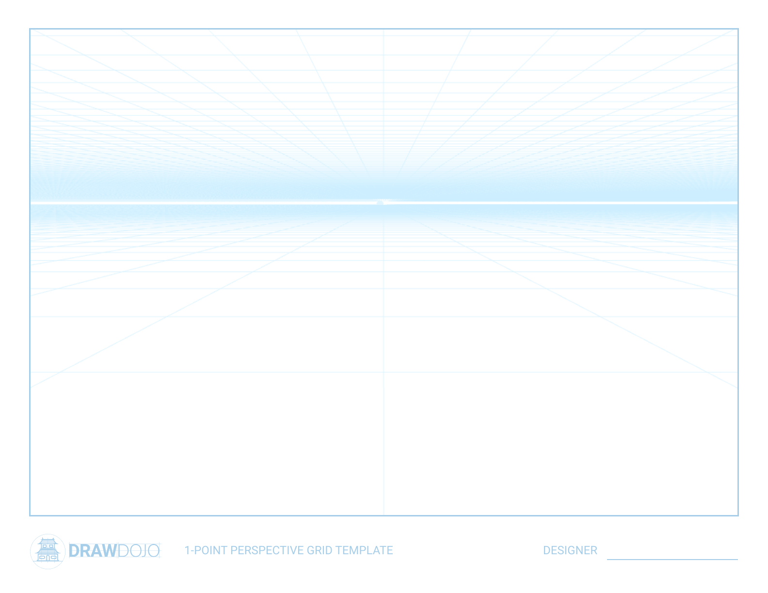 One-point Perspective Grid